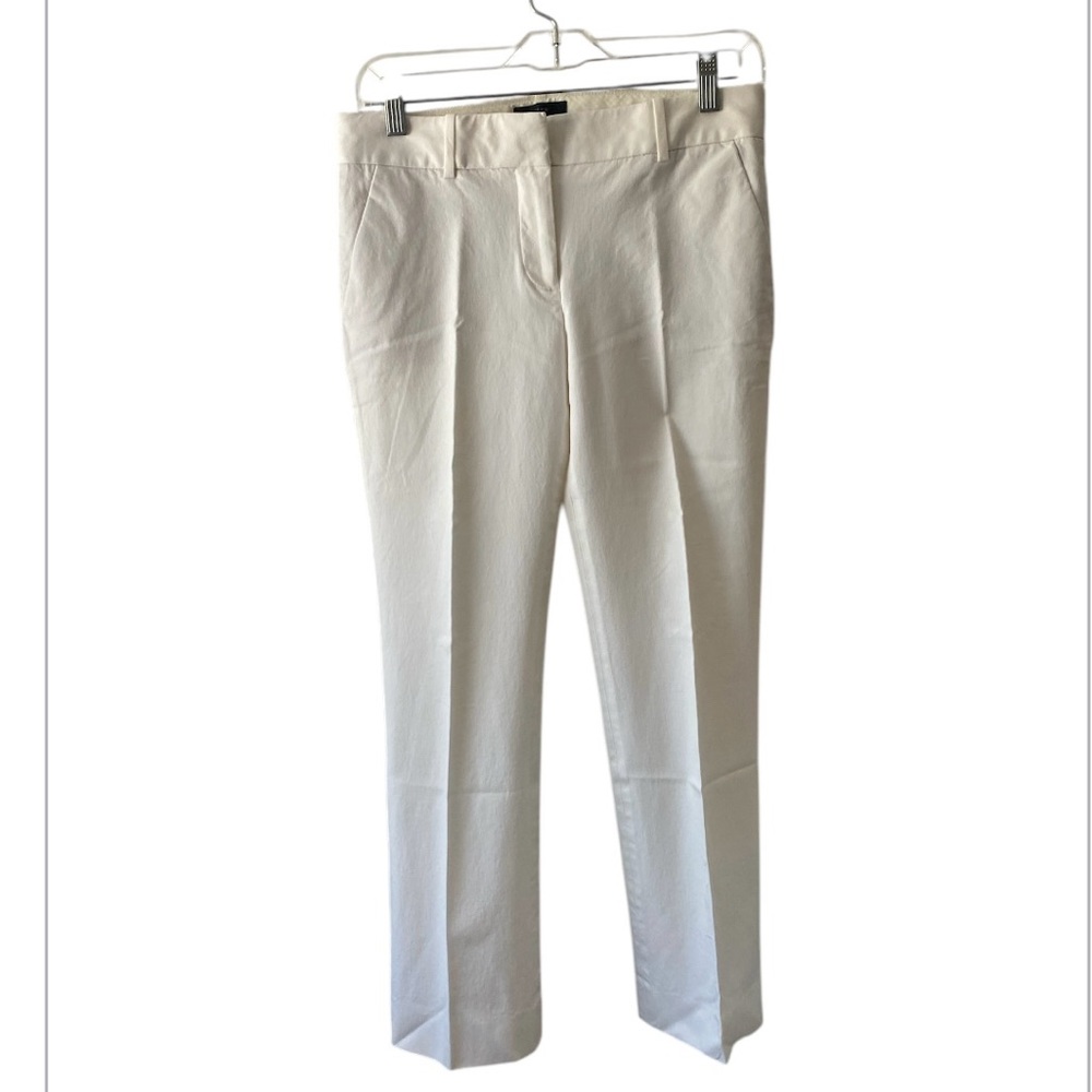J. Crew white slacks size 2 NWOT